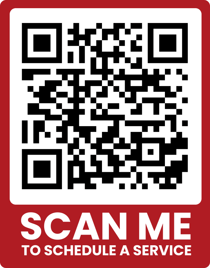 QR code to schedule service