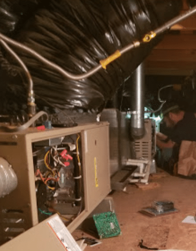 HVAC furnace repair