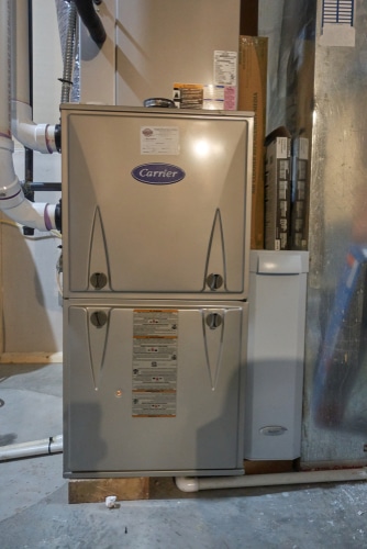 Indoor home furnace system